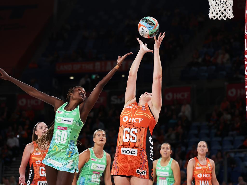 Giants captain Jo Harten has called for calm. Picture: Matt King/Getty Images