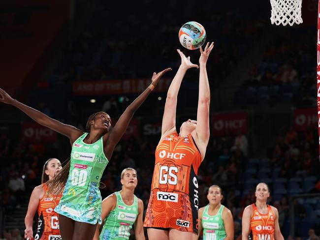 Giants captain Jo Harten has called for calm. Picture: Matt King/Getty Images