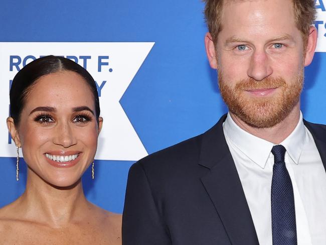 NEW YORK, NEW YORK - DECEMBER 06  Meghan, Duchess of Sussex and Prince Harry, Duke of Sussex attend the 2022 Robert F. Kennedy Human Rights Ripple of Hope Gala at New York Hilton on December 06, 2022 in New York City. (Photo by Mike Coppola/Getty Images forÃÂ 2022 Robert F. Kennedy Human Rights Ripple of Hope Gala)