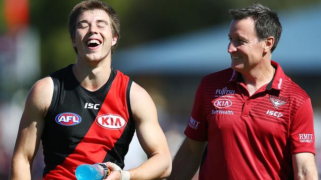 John Worsfold would be very happy with Zach Merrett’s form. Picture: Getty Images