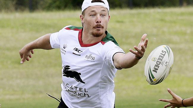 Damian Cook has joined the Rabbitohs from Canterbury.