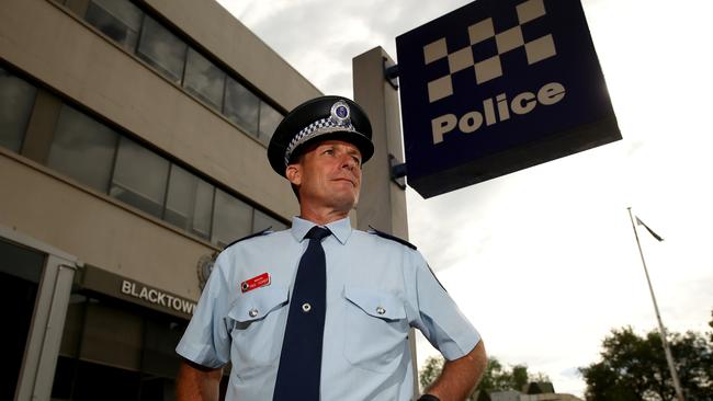 Mt Druitt Police crime manager Detective Inspector Paul Tickner said assaults on police were trending upwards in the Blacktown LGA. Pictured at Blacktown in 2017.