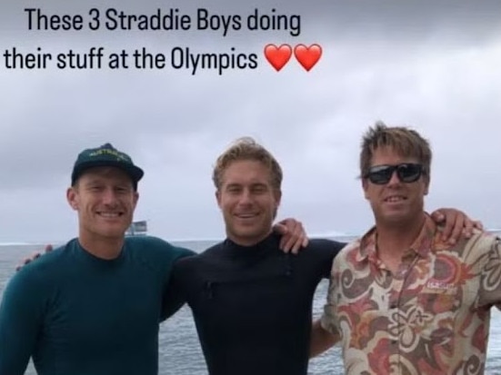 Ben Lowe has been removed by the International Surfing Association after posting a photo of himself with Australian surfer Ethan Ewing and coach Bede Durbidge.