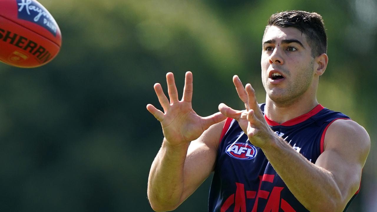 Christian Petracca starred in the midfield for Melbourne.