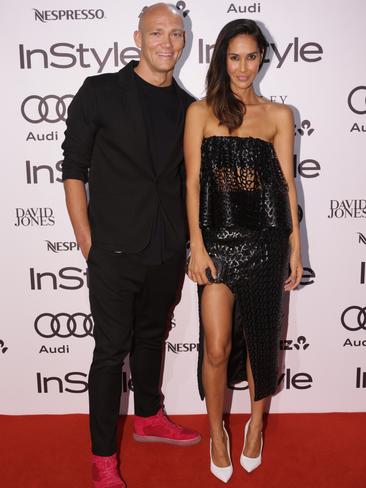 Michael Klim and wife Lindy Klim attend the 2014 InStyle and Audi Women of Style Awards, The entertainment Quarter, Sydney. Pictures: Stephen Coper