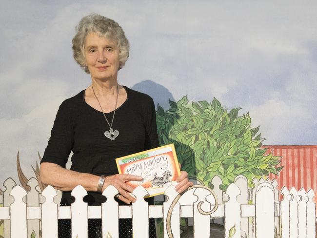 Dame Lynley Dodd at Redcliffe City Art Gallery. For Moreton Life magazine ONLY. Phone Kylie Knight 3480 8226.