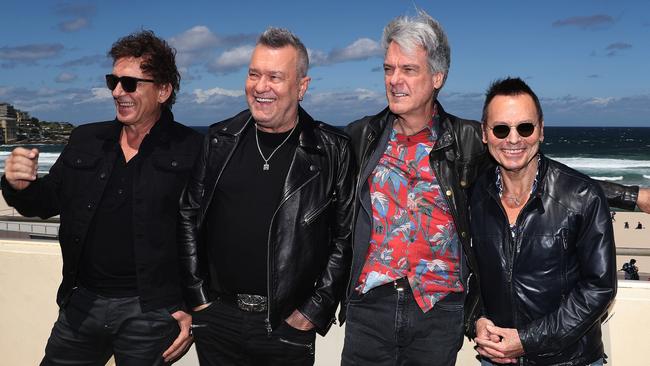 Cold Chisel announced a summer tour — including a gig in Coldstream — in Sydney this afternoon. Picture: Brett Costello