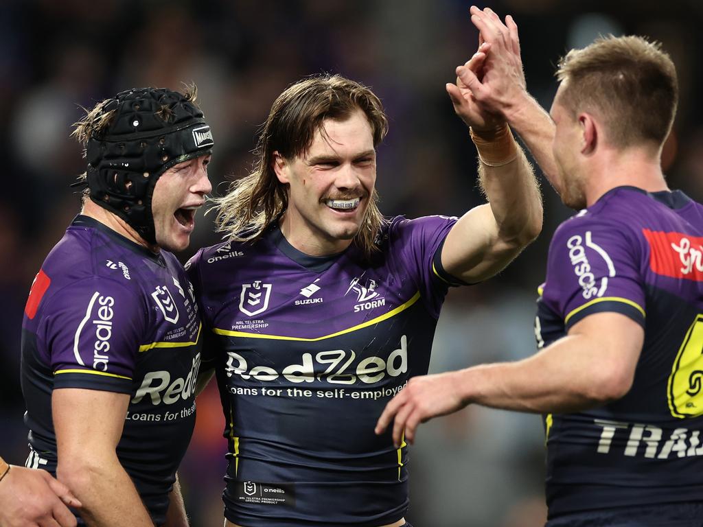 Ryan Papenhuyzen has signed a one-year contract extension to stay with the Melbourne Storm until the end of 2026. Picture: Getty Images