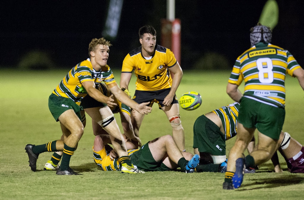 Will Gilbert, Darling Downs. Rugby Union, Cattleman's Cup, Darling Downs vs Central Qld Brahmans. Saturday, 3rd Mar, 2018. Picture: Nev Madsen