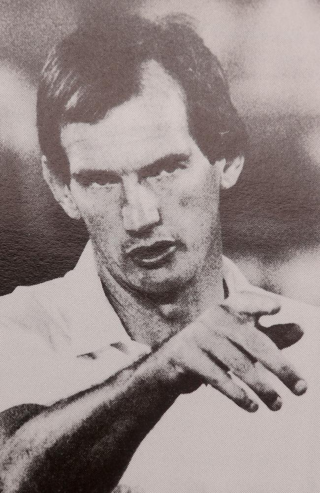 Wayne Bennett in his early days of coaching. Picture: AAP Image/Steve Pohlner