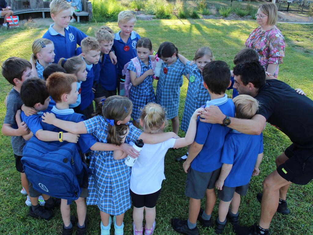 Exercise is essential – but so is camaraderie and community, as highlighted by the success of St Monica's Running Club. Picture: supplied