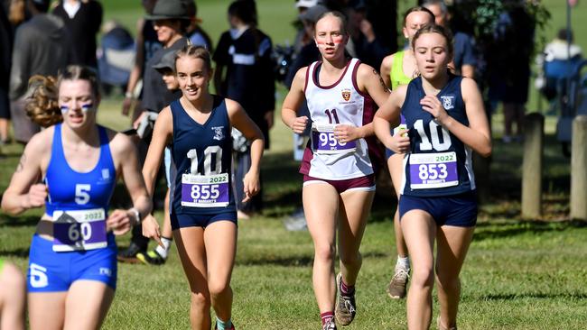 The QGSSSA cross country champoionship 2022. Picture, John Gass