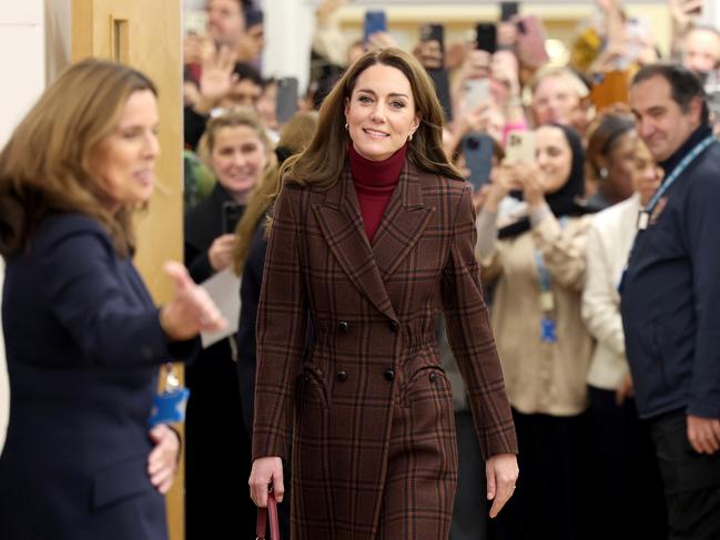 Catherine, Princess of Wales thanked staff at The Royal Marsden Hospital where she was treated for cancer last year. Picture: Chris Jackson/Getty