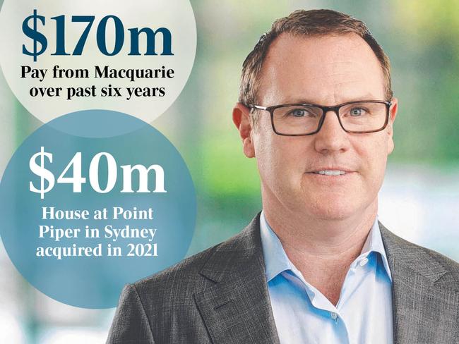 Nick O'Kane, who owns a $40m Point Piper mansion, is leaving Macquarie Group this month.