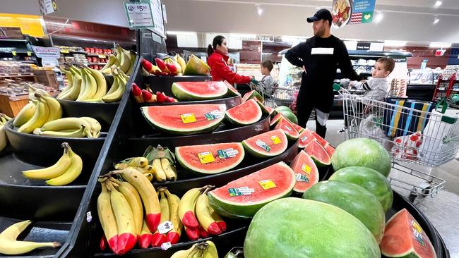 The cost of fruit and vegetables has increased by 19 per cent in five years, the ACCC’s interim supermarkets report has found. Picture: NewsWire / David Geraghty.