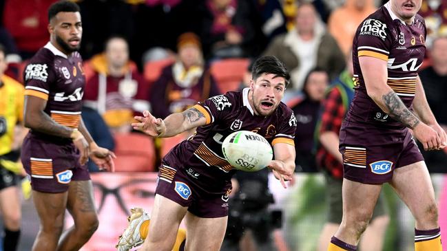 Walters’ biggest competition is Cory Paix, while the Broncos also signed Tyson Smoothy in the off-season. Picture: Getty Images.