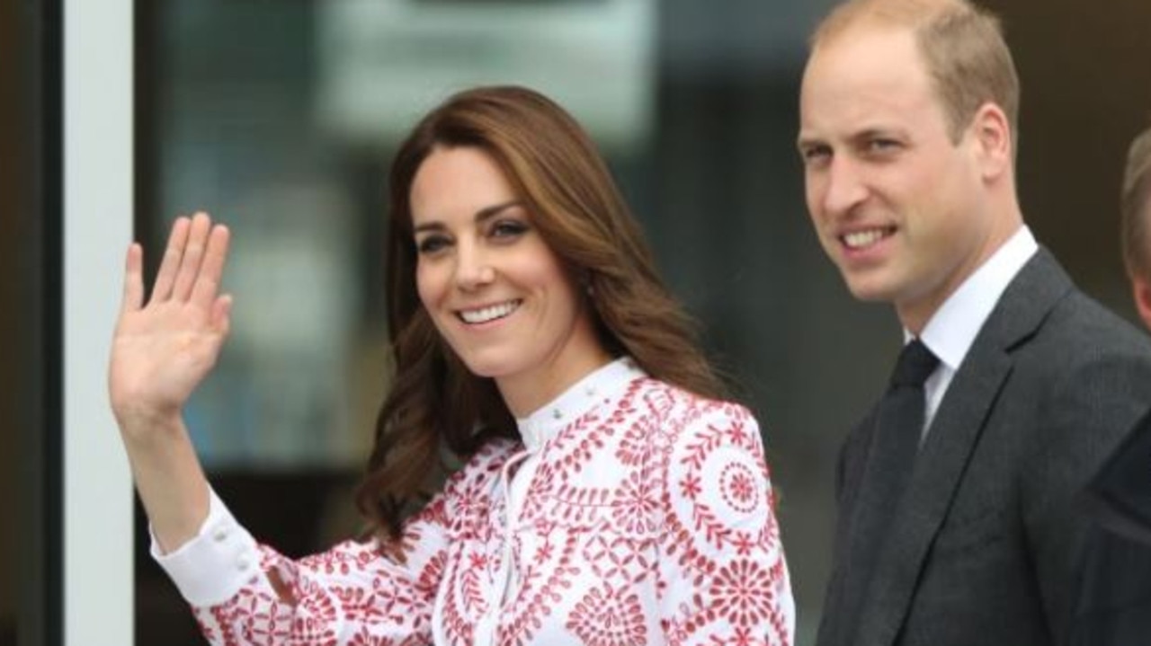 The visit from the royals has triggered a protest. Picture: Associated Press