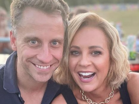 File pics -  January 18, 2023: Carrie Bickmore and husband Chris Walker announce they are to divorce. Picture: Instagram