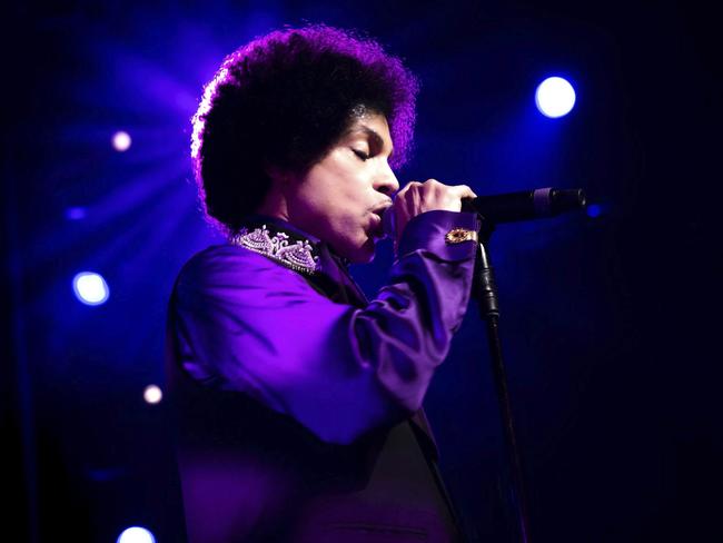 Prince performs at the 47th Montreux Jazz Festival, in Montreux, Switzerland, in 2013. Picture: EPA/Marc Ducrest/Montreux Jazz Festival