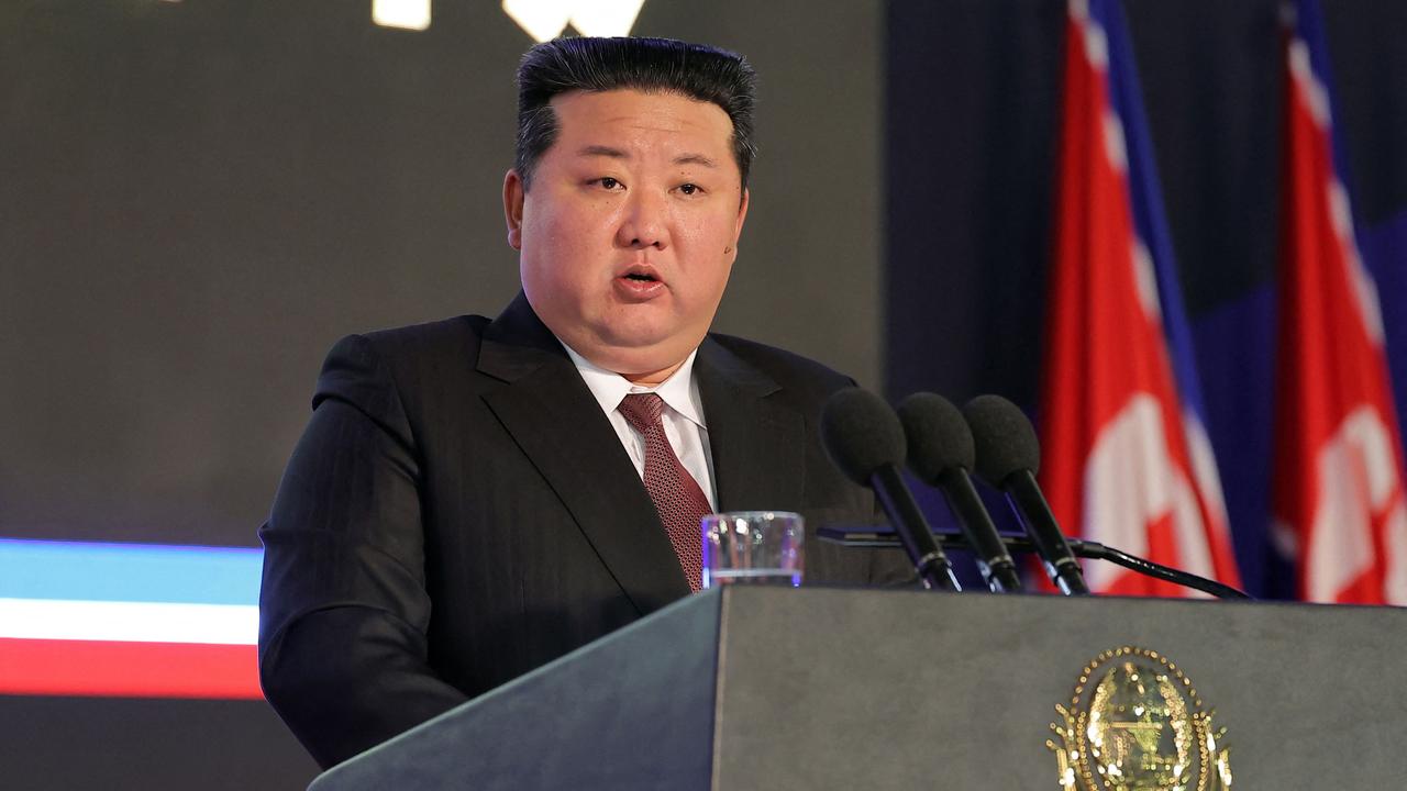 North Korean leader Kim Jong-un. Picture: AFP