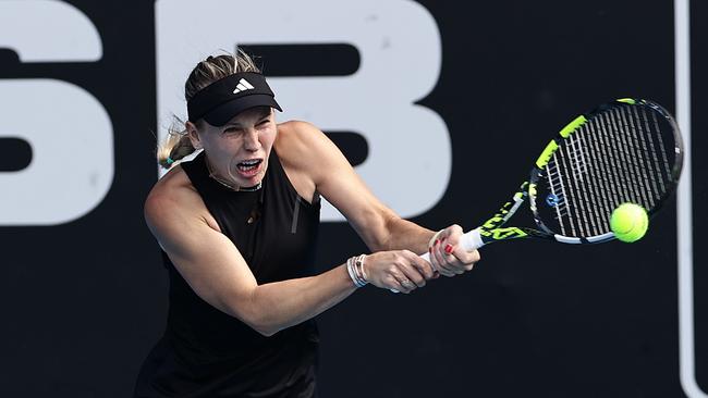 Caroline Wozniacki has found new joy in tennis Picture: Getty Images