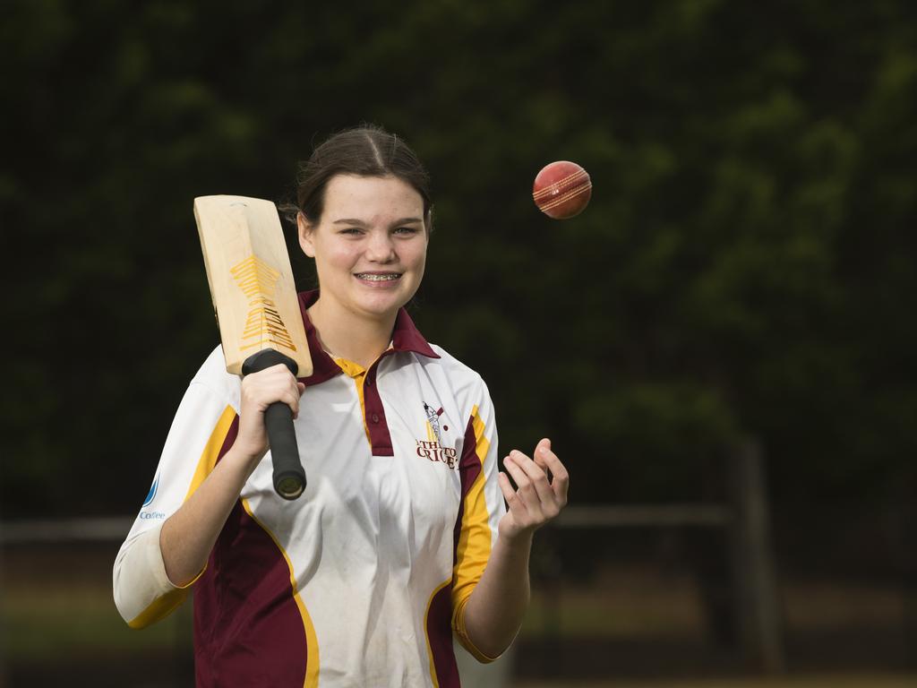 Bridget Peden will tour England with the 2021 Atherton Cricket England Tour, Sunday, May 10, 2020. Picture: Kevin Farmer