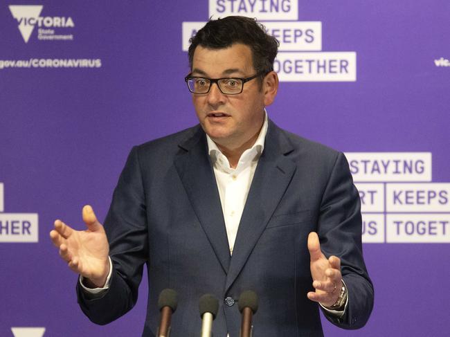 Victorian Premier Daniel Andrews. Picture: NCA NewsWire / Sarah Matray