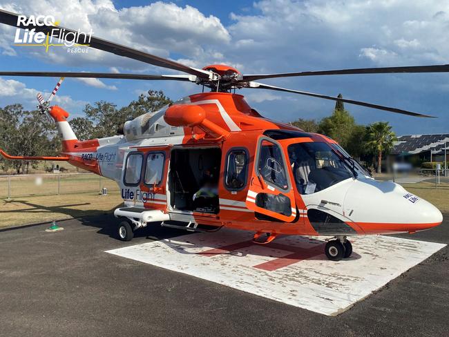 Murgon farmer John Muller was trampled by his own cattle after falling into the crush while tagging their ears. Photo: LifeFlight