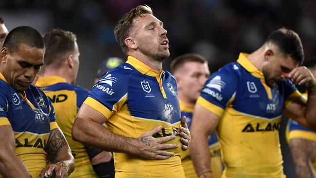 Bryce Cartwright isn’t sure where he stands at the moment, but he wants to be at the Eels in 2025. Picture: NRL Photos