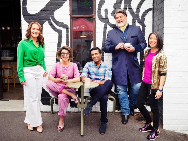 Catherine Murphy, Alice Zaslavsky, Dr Vyom Sharma, Matt Preston and Lisa Leong. Picture: Supplied