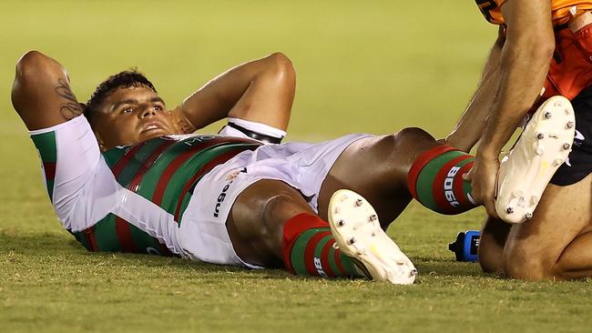 Latrell Mitchell has been named despite a PCL issue. Picture: Mark Kolbe/Getty Images