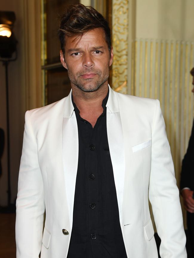 PARIS, FRANCE - JUNE 25: Ricky Martin attends the Balmain Menswear Spring/Summer 2017 show as part of Paris Fashion Week on June 25, 2016 in Paris, France. (Photo by Pascal Le Segretain/Getty Images)