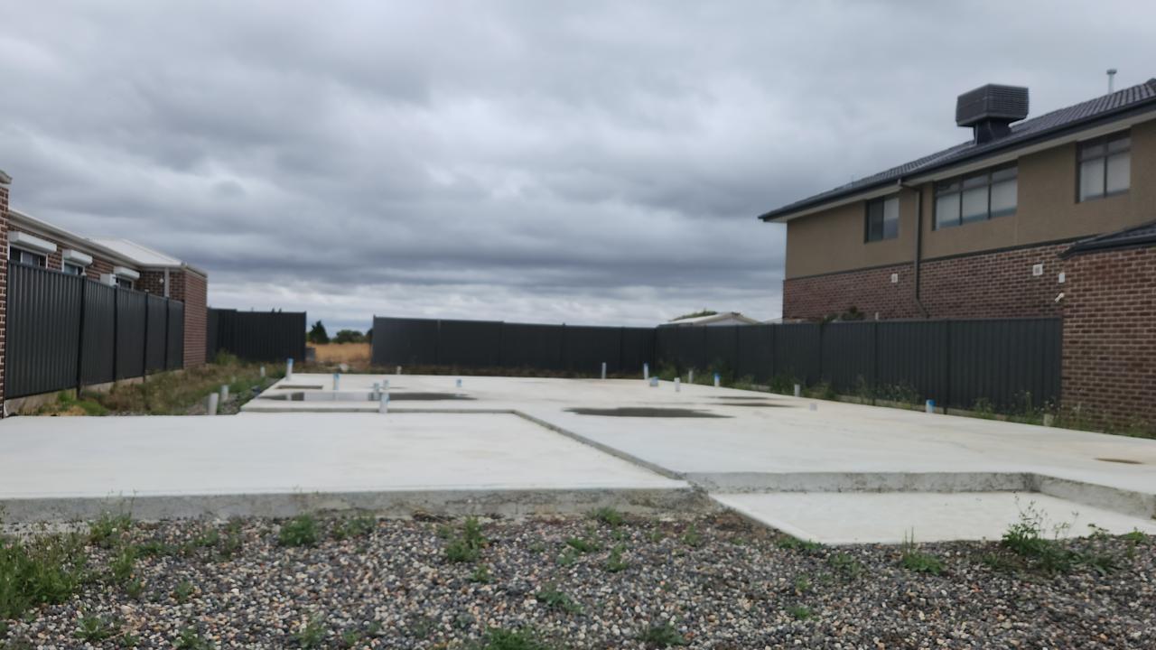 The current state of Abishek Mahajan’s site. Picture: Supplied