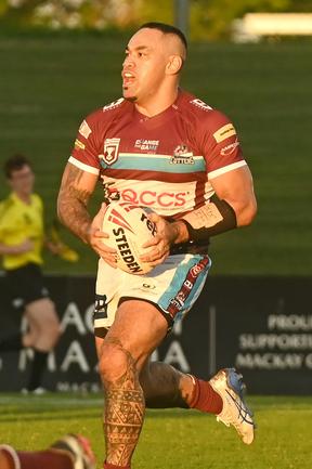 Mahe Fonua Cutters vs Pride BB Print Stadium, Mackay Saturday 5 April 2025 Picture:Michaela Harlow