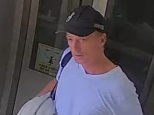 Police have released images in an appeal for information as investigations continue into an alleged sexual act on a train at Waterfall. Picture: NSW Police