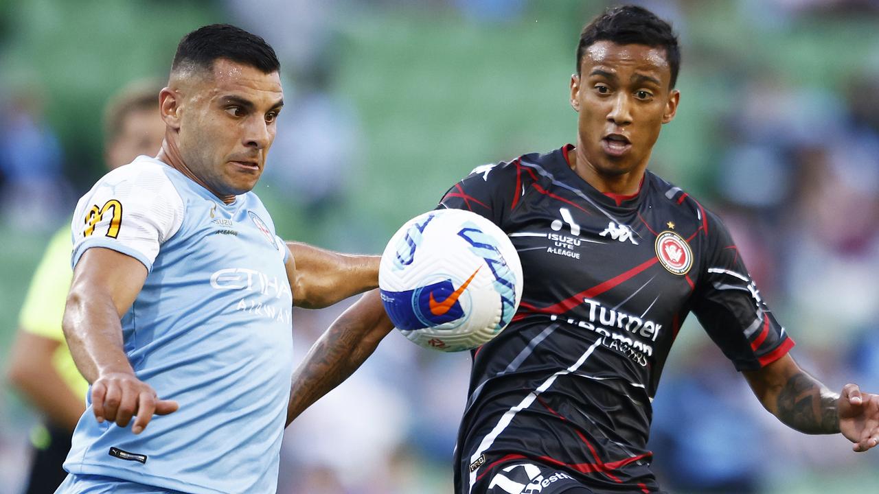 Sunday’s match was one of only two A-League Men’s games to go ahead this weekend. Picture: Daniel Pockett / Getty Images