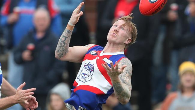 Jhye Baddeley-Kelly in action for North Heidelberg. Picture: David Crosling