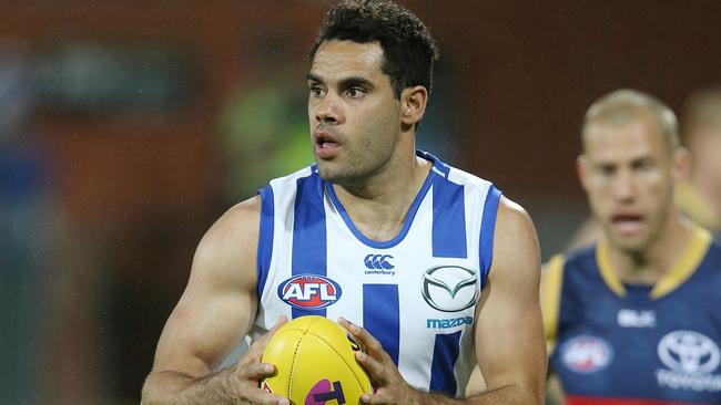 Daniel Wells could be leaving North Melbourne. Picture: Michael Klein