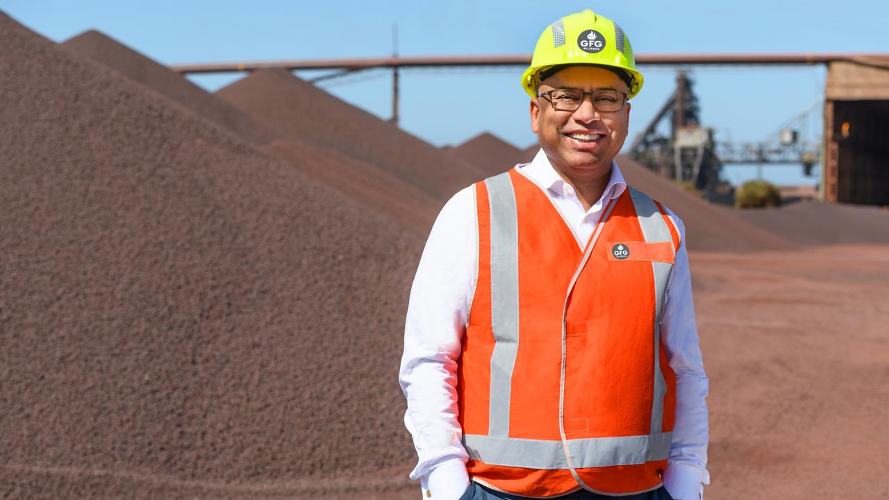 GFG Alliance executive chairman Sanjeev Gupta, who still has high hopes for the Whyalla steelworks.