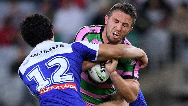 Burgess means the Rabbitohs remain a finals threat. Picture: AAP Image/Dan Himbrechts