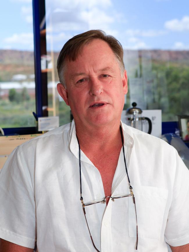 Academic Rolf Gerritsen, social researcher, based at Charles Darwin University in Alice Springs