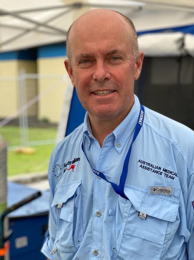 Dr James Branley is the senior pathologist with the ADF. He is an Infectious Diseases physician and microbiologist who works at the Nepean Hospital in Sydney.