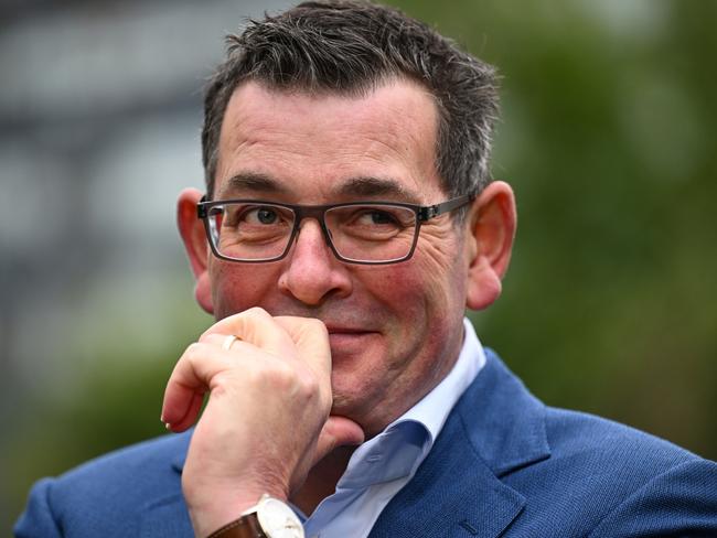 Former Premier Daniel Andrews kept information from his cabinet. Picture: AAP