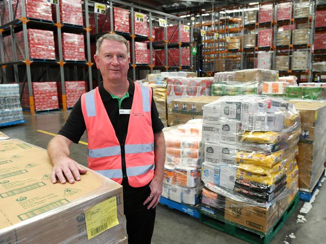 Scott Mackay,Ã FNQ operations manager Woolworths supermarkets, at Townsville Reginal Distribution Centre. Picture: Shae Beplate.