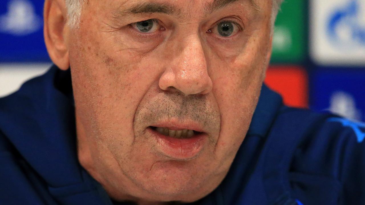 Carlo Ancelotti is the Toffees’ new boss.