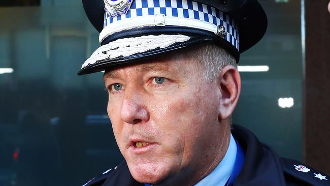 Commissioner of the NSW Police Force, Mick Fuller. Picture: John Feder