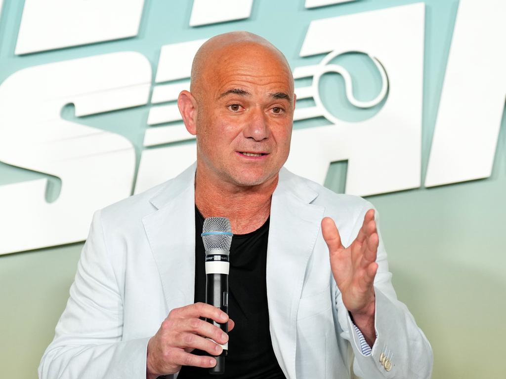 Andre Agassi says he’s an ordinary parent. Picture: Chris Unger/Getty Images