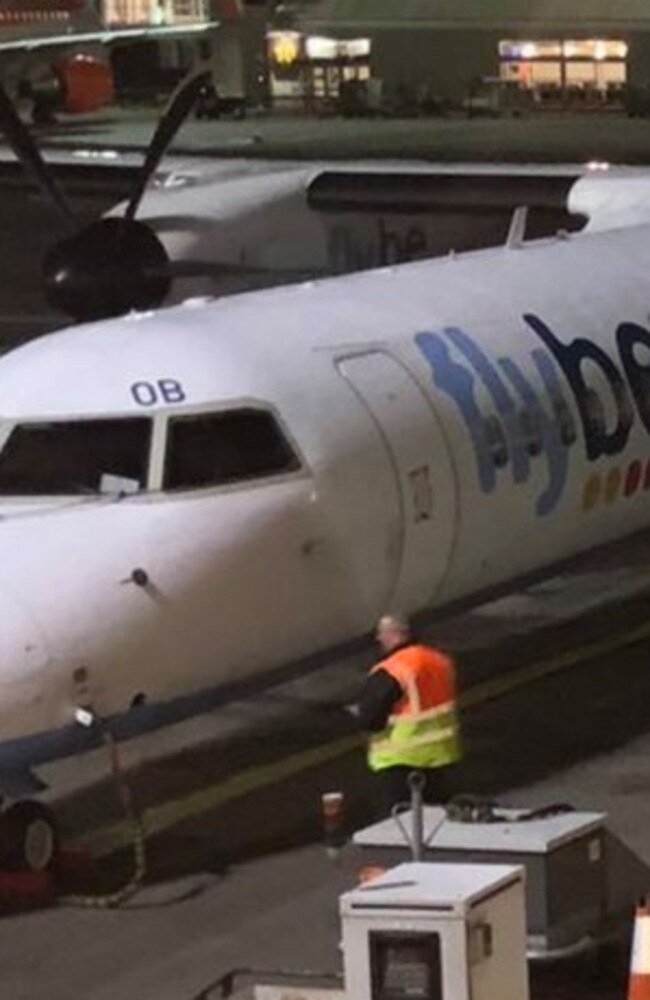 Flybe planes have reportedly been grounded and passengers are 'being turned away'