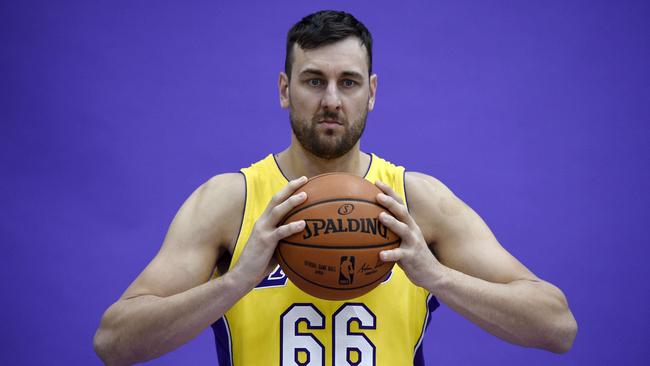 Andrew Bogut is one the move again after splitting with the LA Lakers.