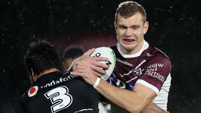 Manly faces a big call with Tom Trbojevic, pictured, and his brother Jake. Picture: Getty Images